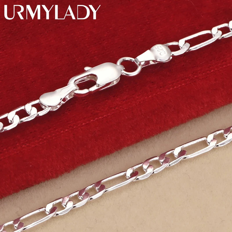 Conjunto de colar e pulsante em prata, Women Bracelet Necklace, elegante e moderno, ideal para várias ocasiões.